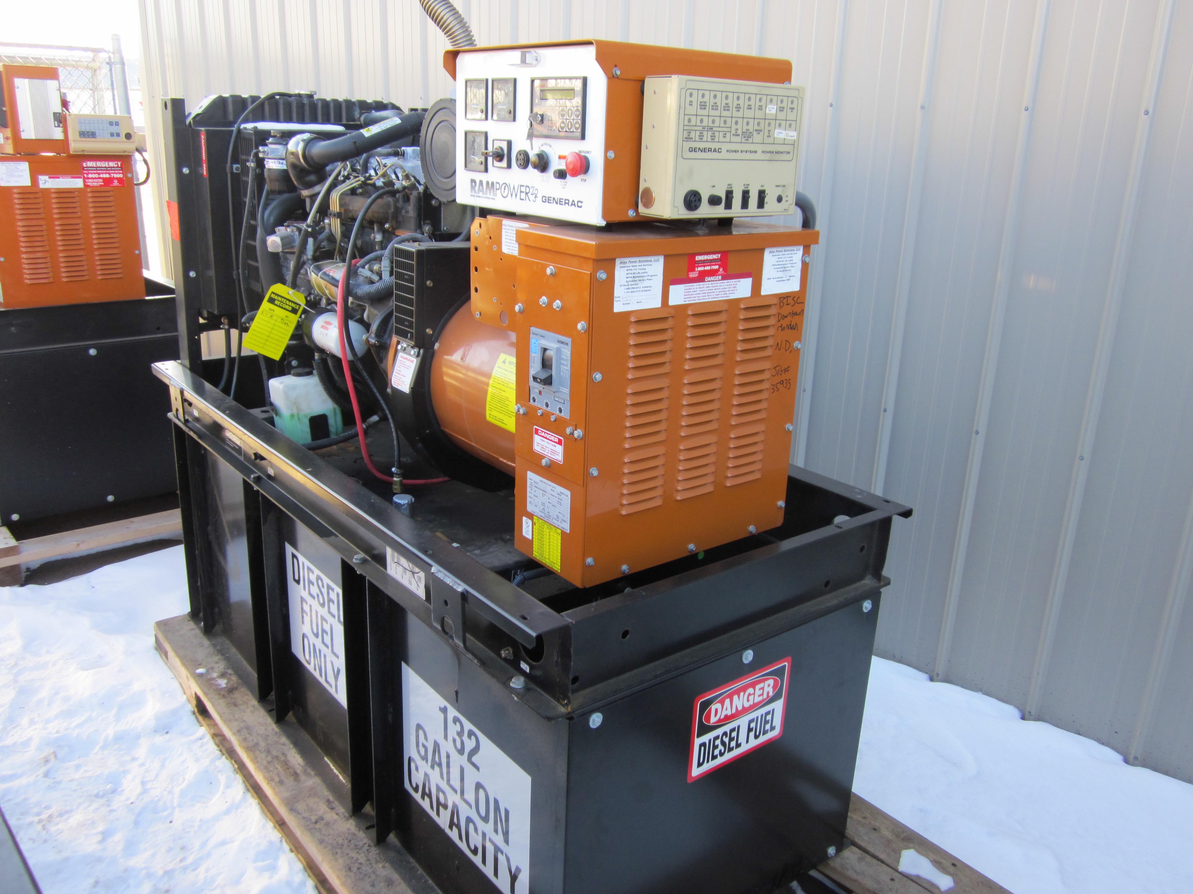 diesel generator generac